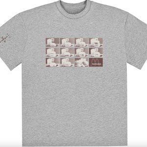 Travis Scott x McDonald's Menu Mono Logo T-Shirt